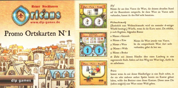 Orléans - Promo Ortskarten N°1