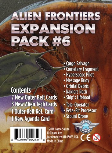 Alien Frontiers - Expansion Pack 6