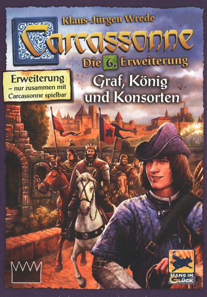 Carcassonne 2. Edition: Graf, König und Konsorten (6. Erweiterung)