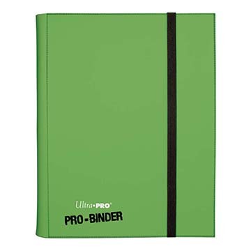 Ultra Pro: 9-Pocket Portfolio Binder Light Green