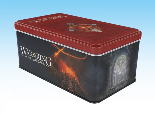 War of the Ring: The Card Game - Shadow Card Box and Sleeves (Balrog version)