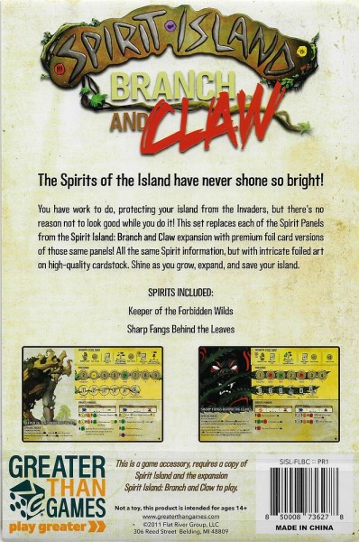 Spirit Island: Branch and Claw - Foil Panels