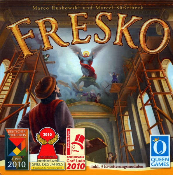 Fresko - Basisspiel mit Modulen 1-3