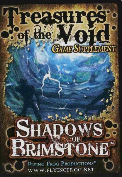 Shadows of Brimstone - Treasures of the Void (Game Supplement)