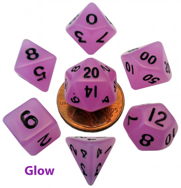 MDG: Mini Dice Glow Purple