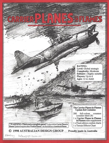 World in Flames: Carrier Planes in Flames Expansion