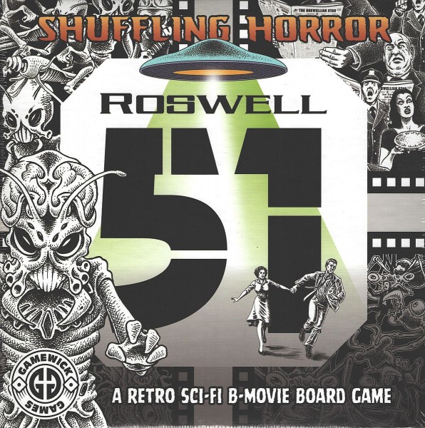 Roswell 51 - A Retro Sci-Fi B-Movie Board Game