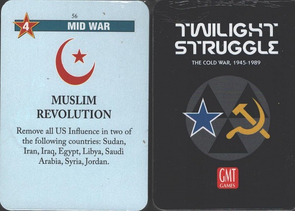 Twilight Struggle Deluxe - Duplicate Strategy Card Deck