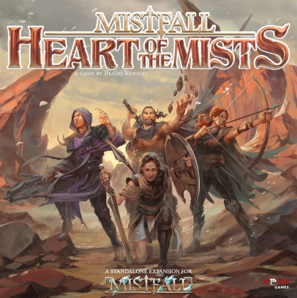 Mistfall Heart of the Mist boardgame