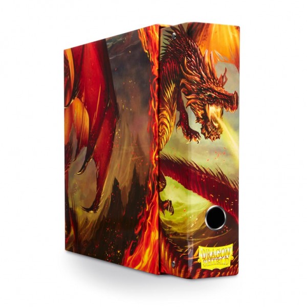 Dragon Shield Slipcase Binder - Red Dragon &amp;#34;Char&amp;#34;