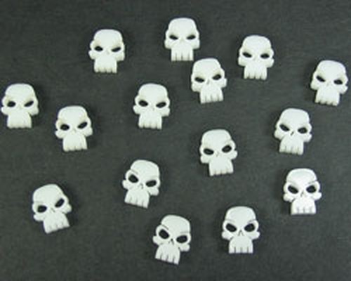 Litko A.: Mini Skulls White (15)