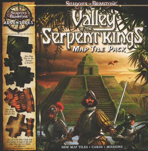 Shadows of Brimstone - Tile Pack (Valley of the Serpent Kings)
