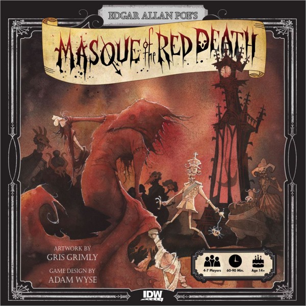E.A.Poe&#039;s Masque of the Red Death - Boardgame