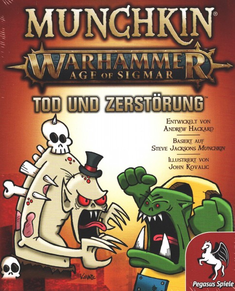 Munchkin: Warhammer Age of Sigmar - Tod und Zerstörung