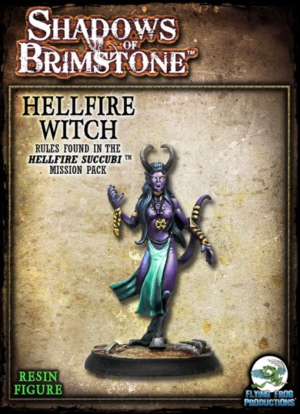 Shadows of Brimstone - Hellfire Witch (Thermal plastic Special Enemy)