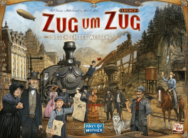 Zug um Zug Legacy: Legenden des Westens