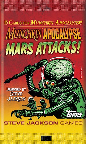 Munchkin Apocalypse Mars Attacks Booster
