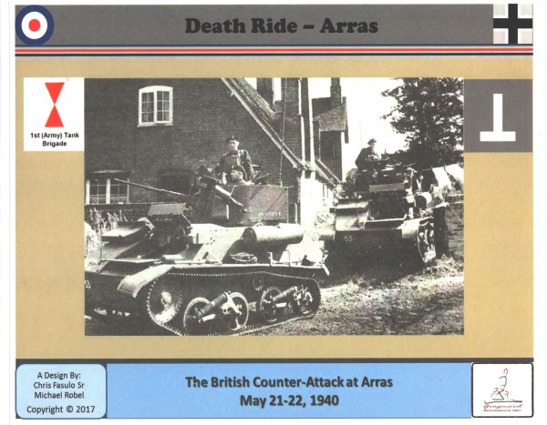 Death Ride: Arras - The British Counter-Attack at Arras, 1940