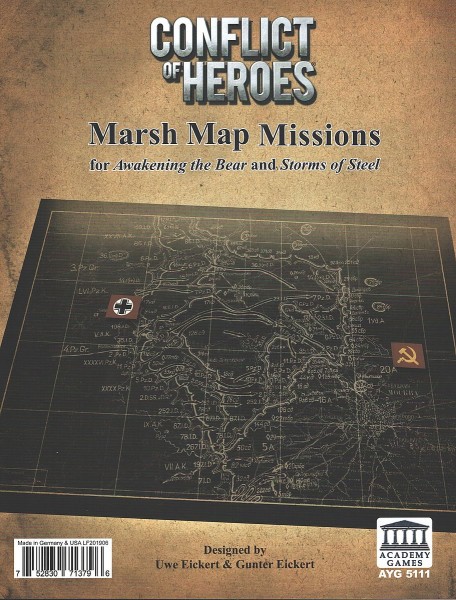 Conflict of Heroes: Awakening the Bear, Barbarossa 1941 - Marsh Expansion
