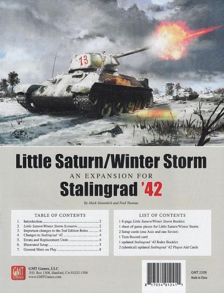 Stalingrad &#039;42 - Little Saturn / Winter Storm Expansion