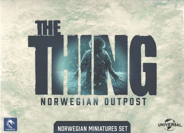 The Thing: The Boardgame - The Norwegian Outpost Miniatures Set (9)