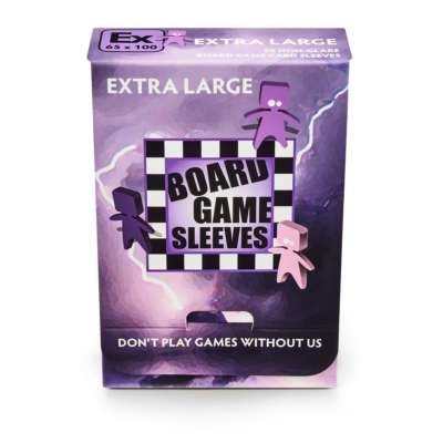 Board Game Sleeves: Extra Large 65 x 100mm Matte (50)