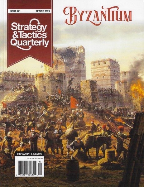 Strategy &amp; Tactics Quarterly #21: Byzantium w/ Map Poster
