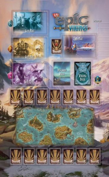 Tiny Epic Vikings: Game Mat