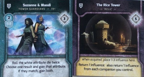 Vindication - Dice Tower Promo Cards (2)