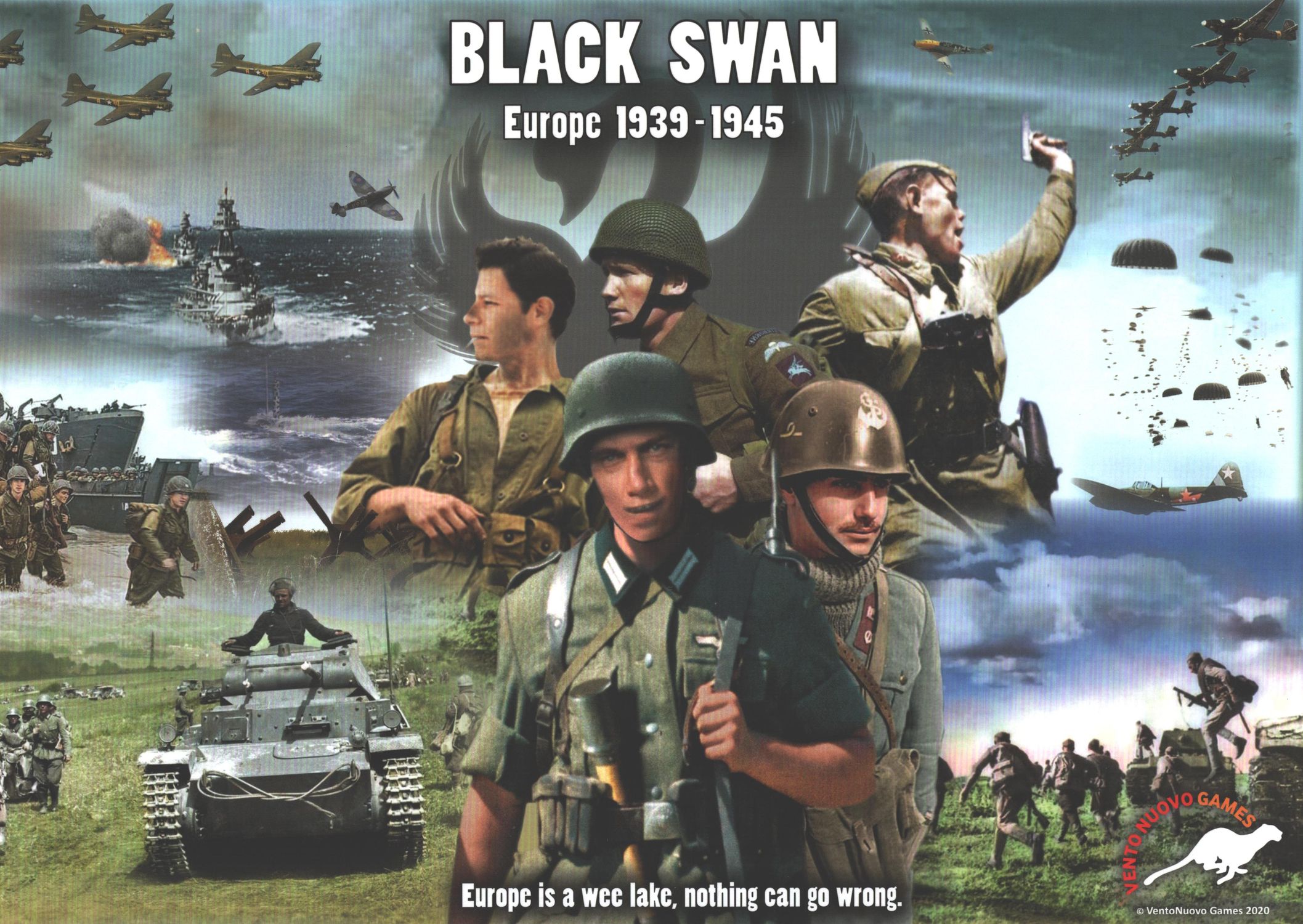 Vento Nuovo War Game Black Swan Extra Blocks New 