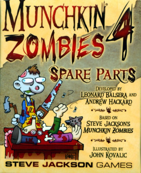Munchkin: Zombies 4 - Spare Parts