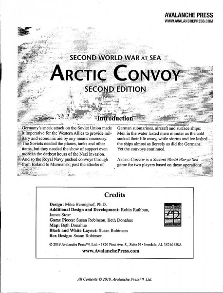 WWII at Sea: Arctic Convoy, 2nd Edition