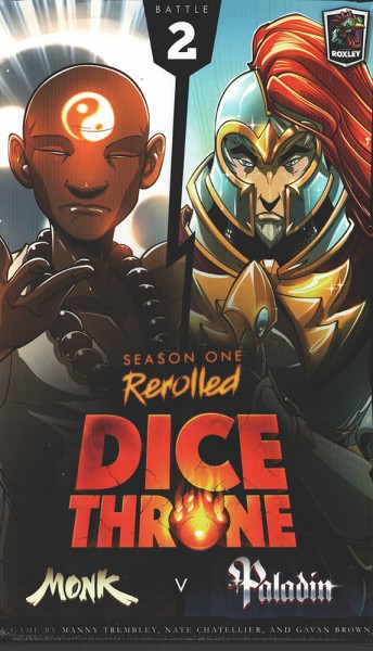 Dice Throne: Season One rerolled - Monk v. Paladin