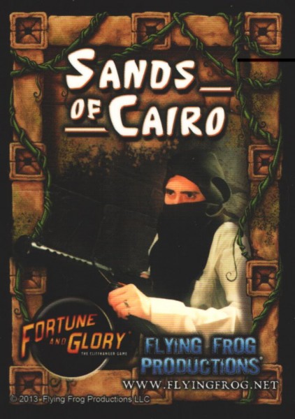 Fortune and Glory: Sands of Cairo (Game Supplement)