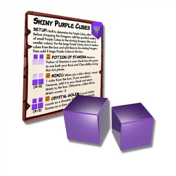 Dungeon Drop: Shiny Purple Cubes Expansion
