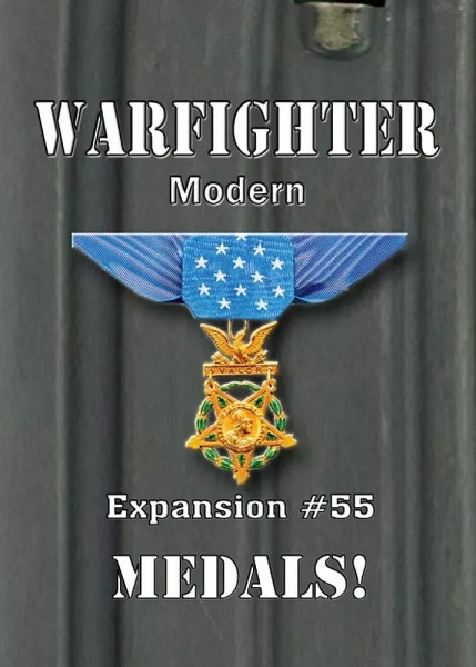 Warfighter Expansion 55 - Medals Modern Daytime or Shadow War