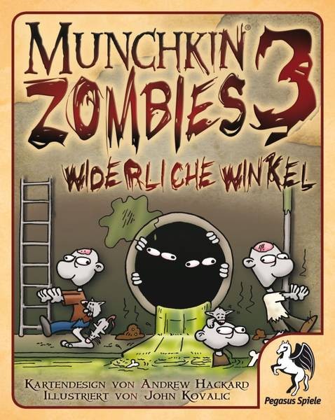 Munchkin: Zombies 3 - Widerliche Winkel