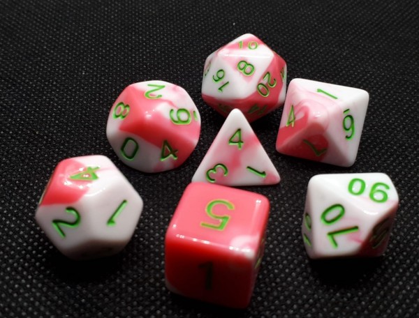 Dice 4 Friends: Strawberry/Pink