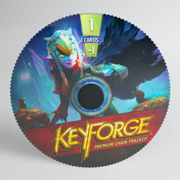 Keyforge - Premium Chain Tracker &amp;#34;Shadows&amp;#34;