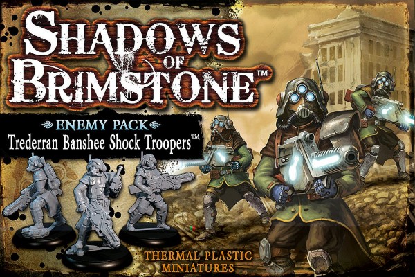 Shadows of Brimstone - Trederran Banshee Schock Troopers (Thermal Plastic Enemy Pack)