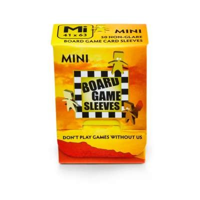 Board Game Sleeves: Mini 41x63mm Matte (50)