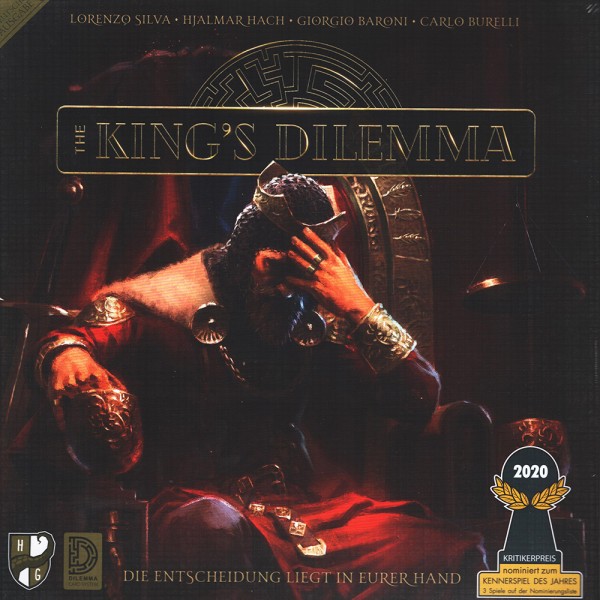 The King&#039;s Dilemma + Promomaterial (Karten + Sticker)