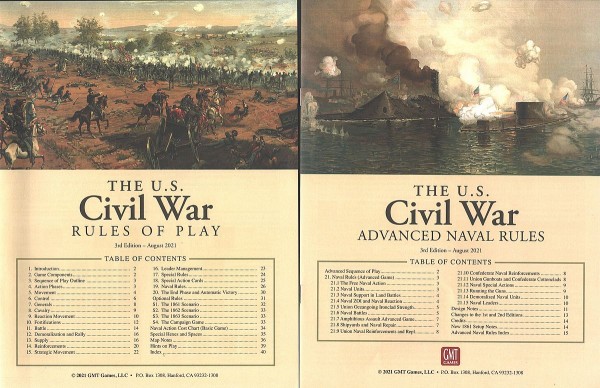 The US Civil War, 2nd Printing Update Kit