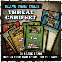 Shadows of Brimstone - Blank Threat Cards (Game Supplement)