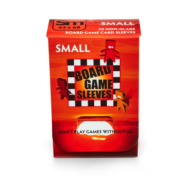 Board Game Sleeves: Small 44x68mm Matte (50)