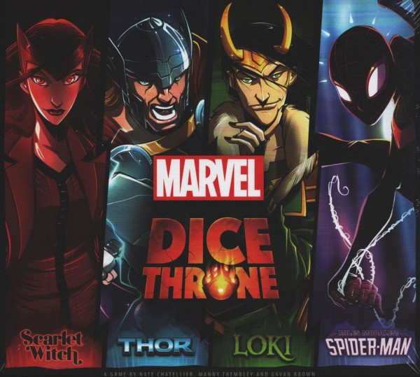 Dice Throne: Marvel - 4 Hero Box