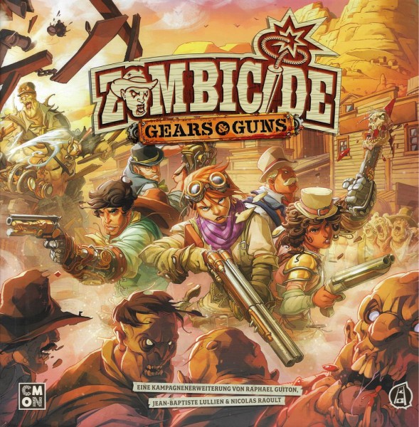 Zombicide: Undead or Alive - Gears &amp; Guns (DE)