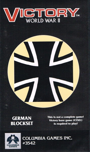 Victory 2nd Edition: Blockset WW2 German (Black)
