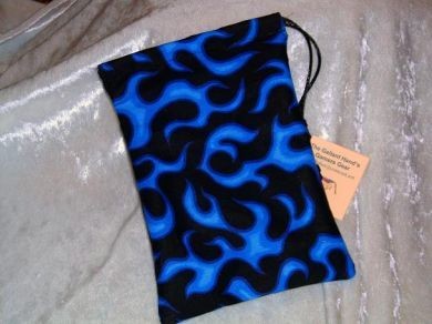 Blue Flame Cotton Gamer Bag