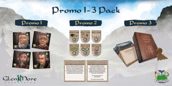 Glen More II: Promo Pack 1 - 3